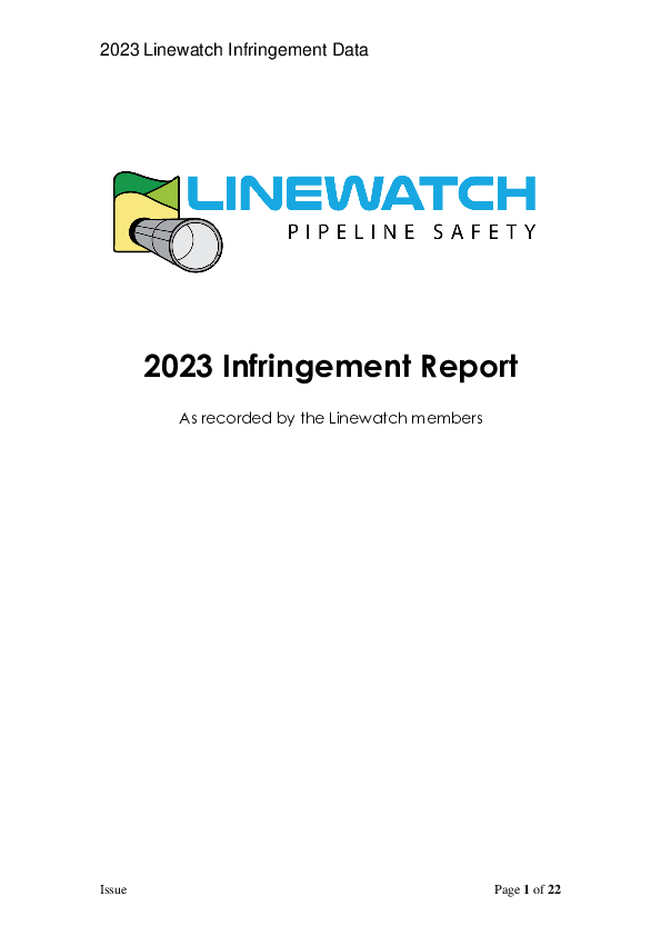 Linewatch 2023 Infringement Report.